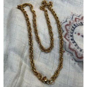 Jewelry Concepts Goldtone Chain Necklace 24"